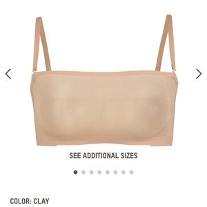 Skims sheer sculpture bandeau